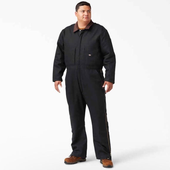 Dickies Men's‎ Black Duck Insulated Coveralls NEW